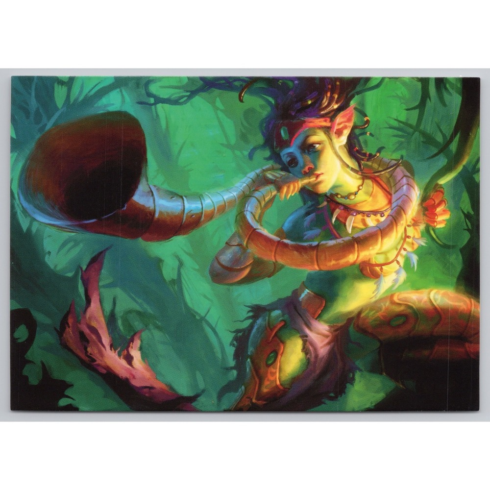 Magic the Gathering POSTCARD Art to‎ Send or Frame Copperhorn Scout Wan 2010